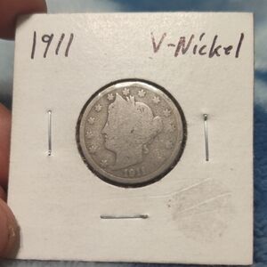 1911 V-Nickel Coin